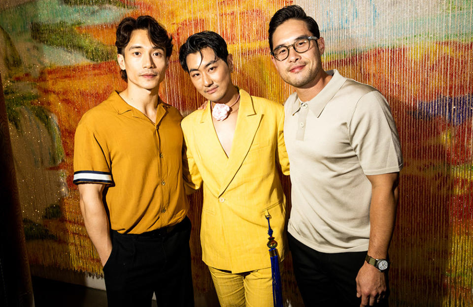 Manny Jacinto David Yi Raymond Lee celebrate AAPI Heritage Month with D’USSE Cognac (5/19)