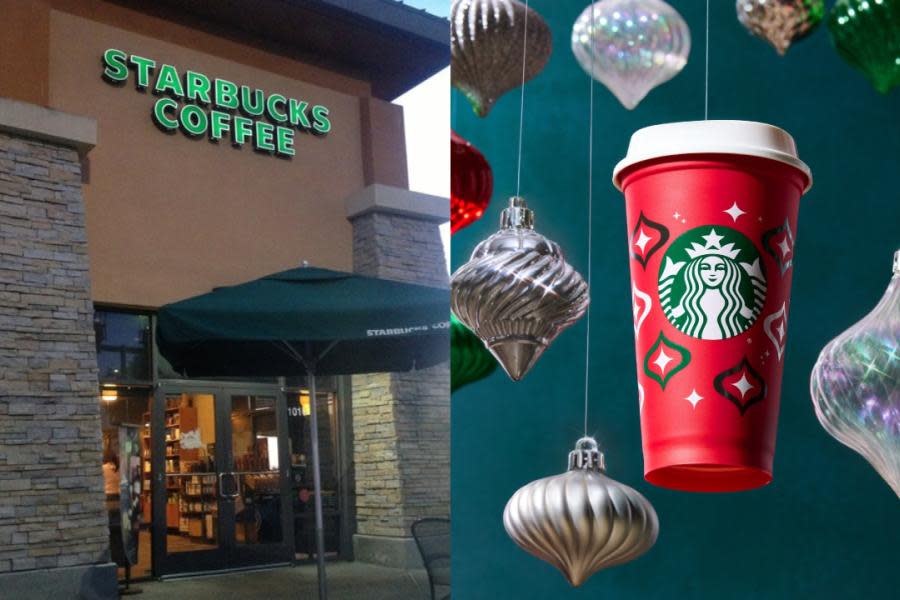 Starbucks San Diego está regalando vasos reusables navideños 