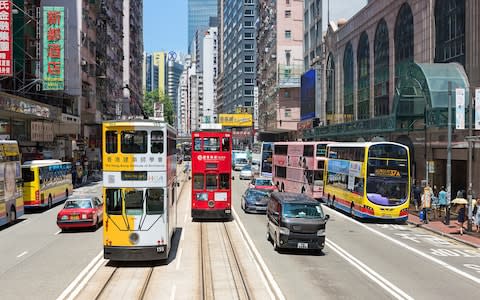 Hong Kong trams - Credit: danielvfung/danielvfung