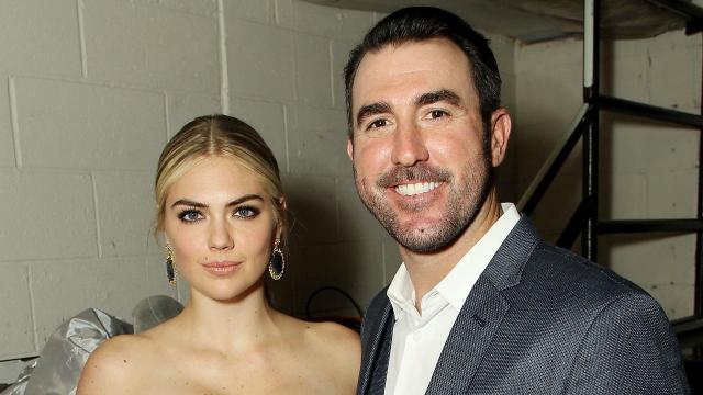 Kate Upton and Justin Verlander Make Adorable First Appearance as