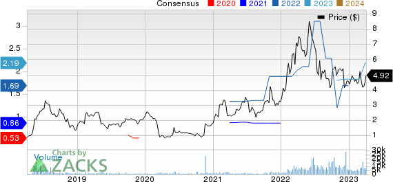 Vaalco Energy Inc Price and Consensus