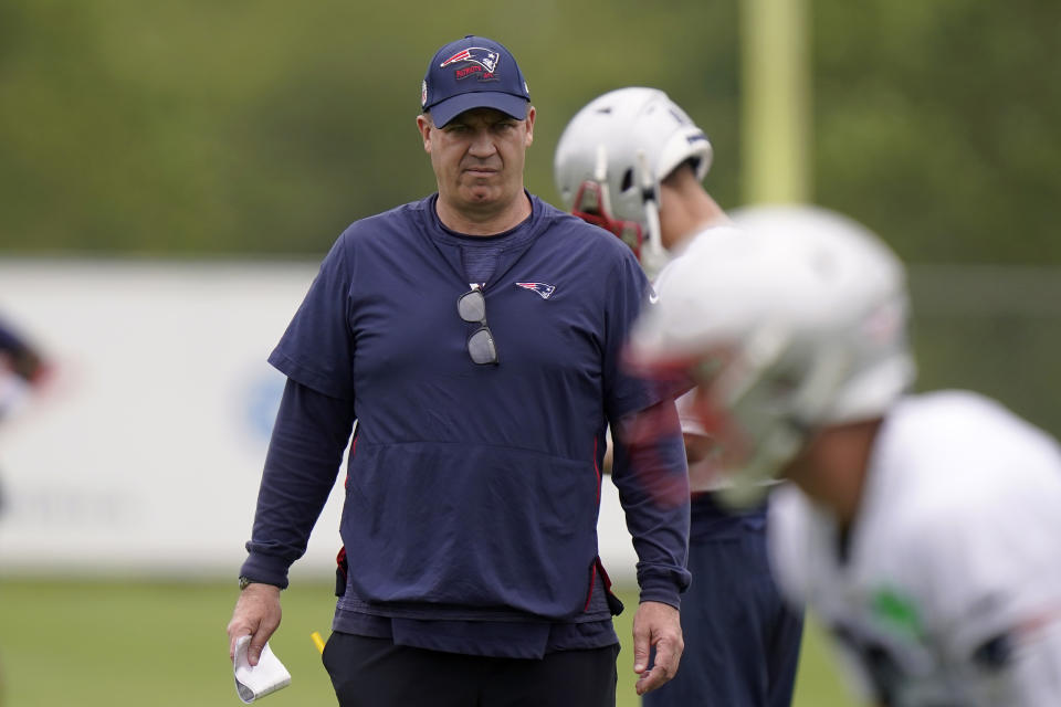 Bill O'Brien is a good hire by the Patriots, but he has some serious work to do with the offense. (AP Photo/Steven Senne)