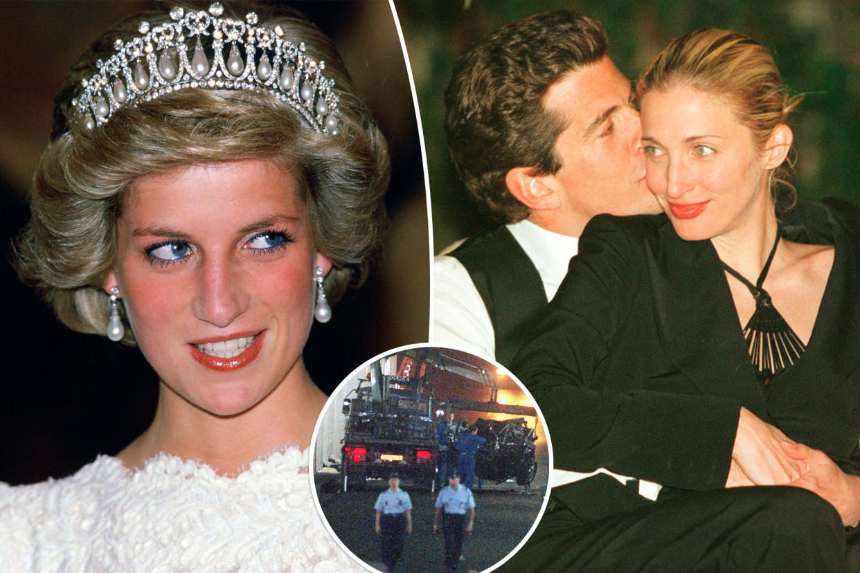 Princess Diana, Carolyn Bissette-Kennedy, JFK Jr.