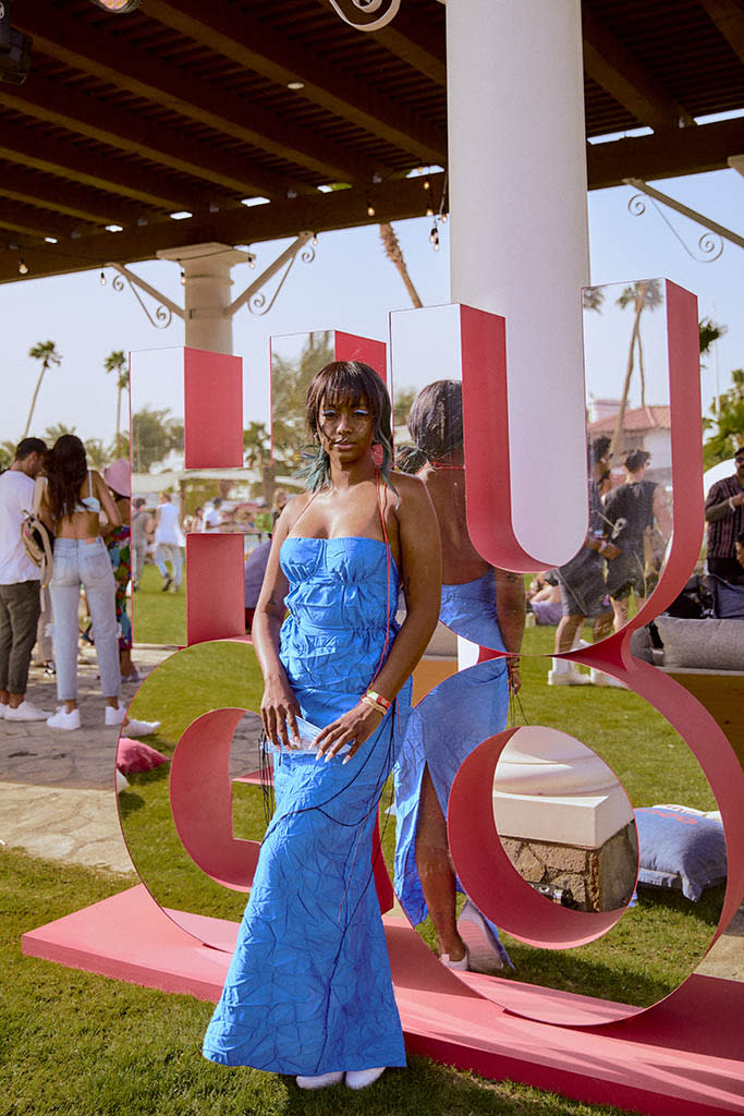 Justine Skye at Hugo Soho House. - Credit: Courtesy of Hugo