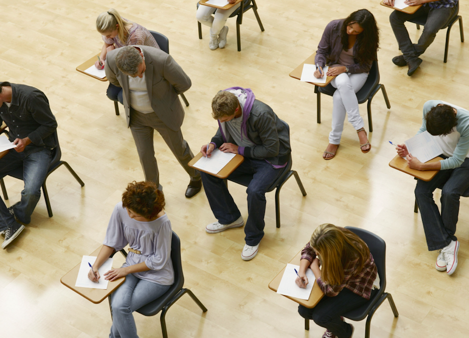 <em>Algeria has turned off the Internet so students cannot cheat in exams (Rex/posed by models)</em>