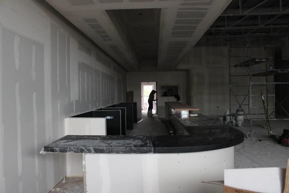 Granite counter tops will dominate the new Ampersand interior. Ella Gonzales/egonzales@star-telegram.com