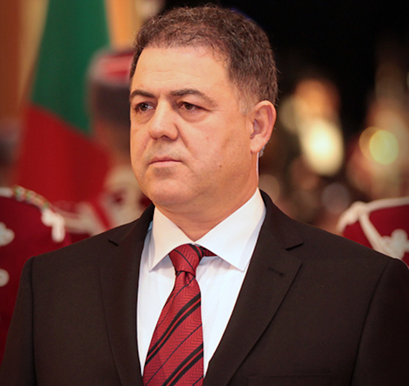 Bulgarian Defence Minister Nikolay Nenchev