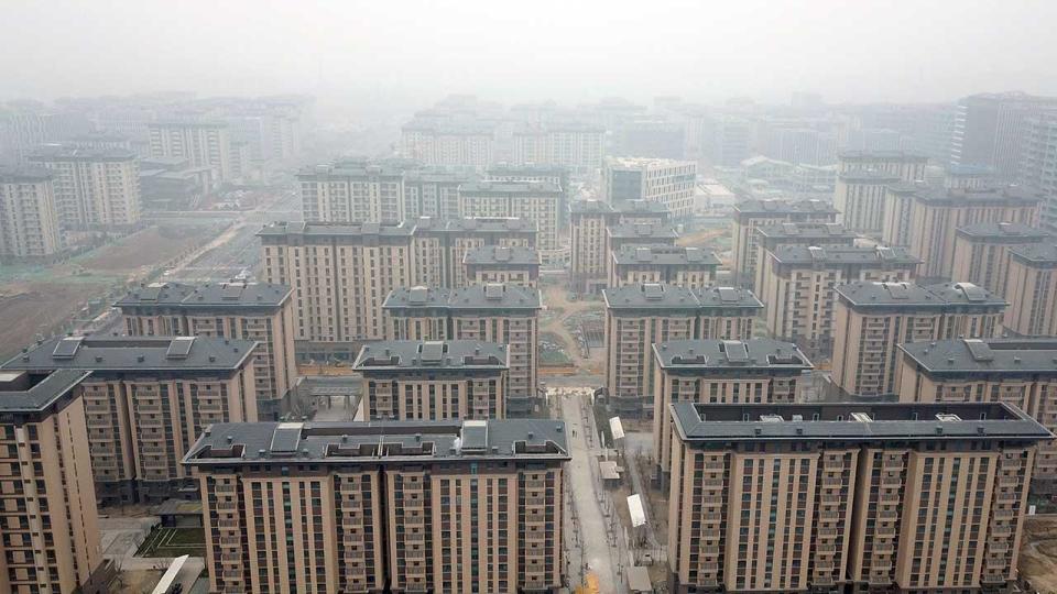 彭博行業研究指，明年中國私人新房銷售的復甦可能受到限制。(資料圖片)