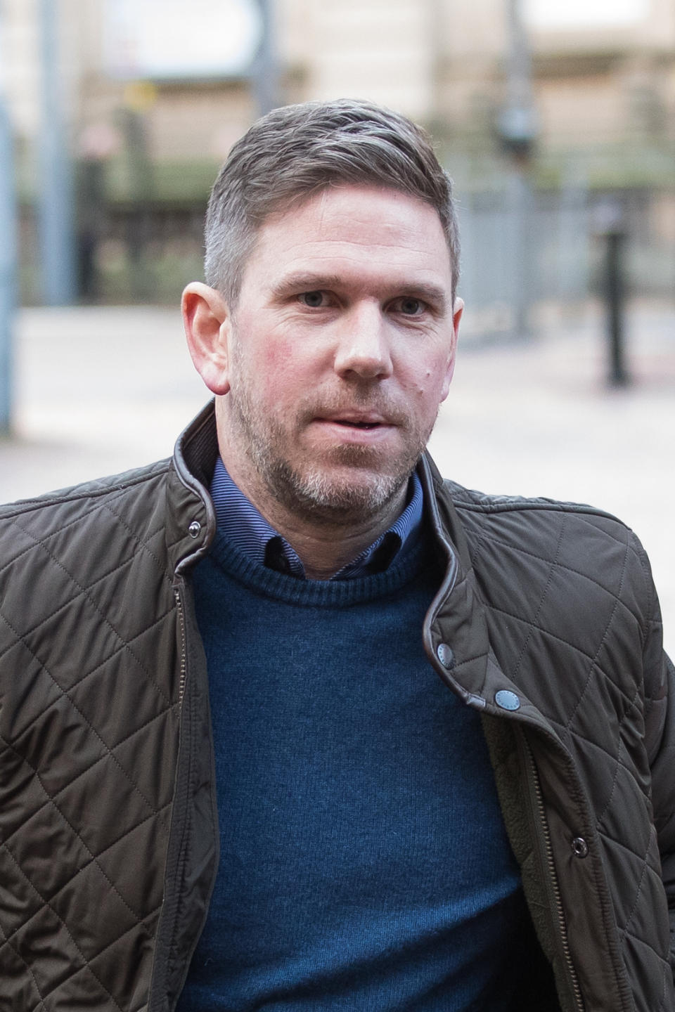 John Broadhurst, 40, arrives at Birmingham Crown Court where he is due to be sentenced for the gross negligence manslaughter of his partner, 26-year-old Natalie Connolly, who died at their home in Kenrose Hill Kniver, Stourbridge, West Midlands, in the early hours of December 18, 2016. (Photo by Aaron Chown/PA Images via Getty Images)