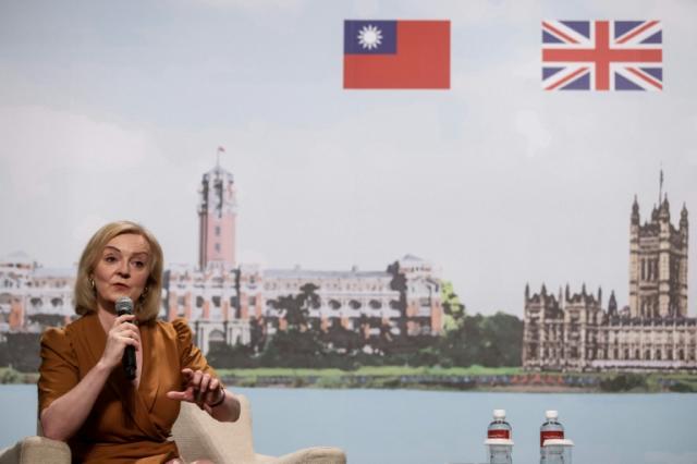 Former UK prime minister Liz Truss on Wednesday urged her successor Rishi Sunak to get tough with China on issues such as Taiwan