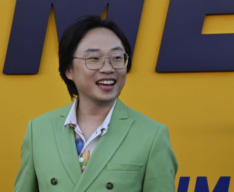 Jimmy O. Yang attends the premiere of "Me Time" at the Regency Village Theatre in the Westwood section of Los Angeles on August 23, 2022. The actor turns 37 on June 11. File Photo by Jim Ruymen/UPI