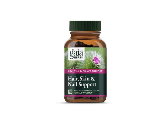 gaia herbs, best hair nails and skin vitamins