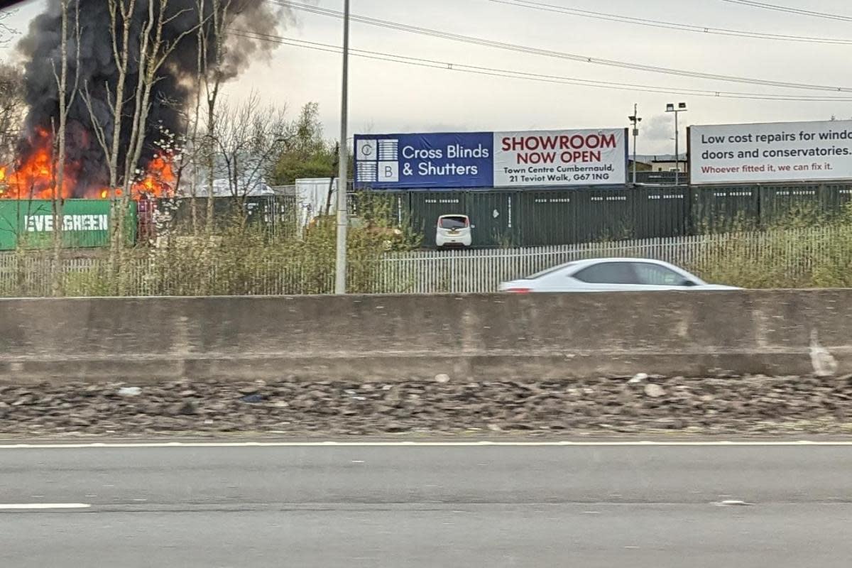 Cumbernauld fire <i>(Image: Newsquest)</i>