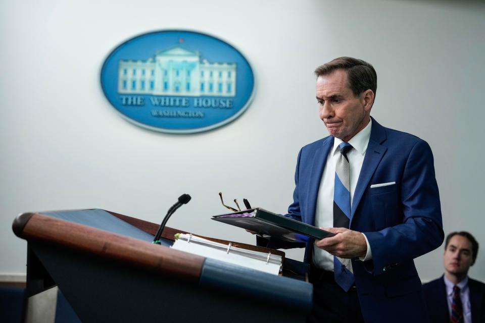 John Kirby said the US President Joe Biden will speak to Gulf leaders soon (Getty Images)