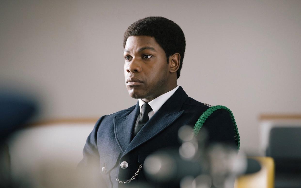 A great silent processor of situations: John Boyega as Leroy Logan in Red, White and Blue - Will Robson-Scott