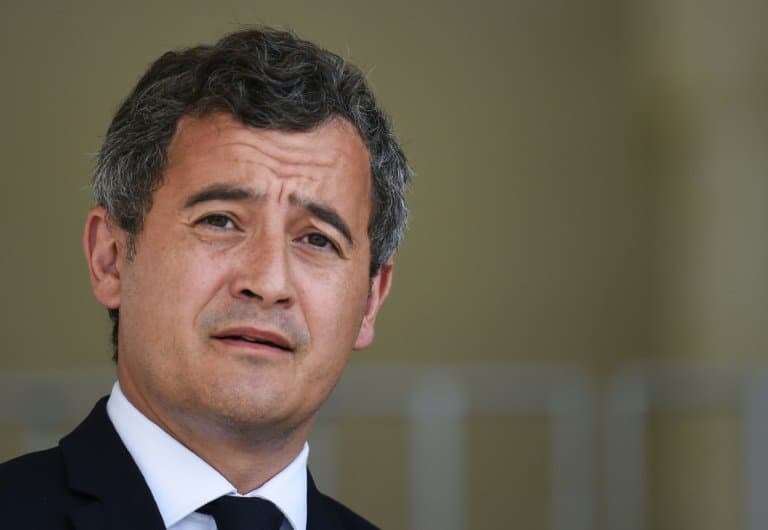 Gérald Darmanin le 12 août 2020 au Mans  - JEAN-FRANCOIS MONIER              © 2019 AFP