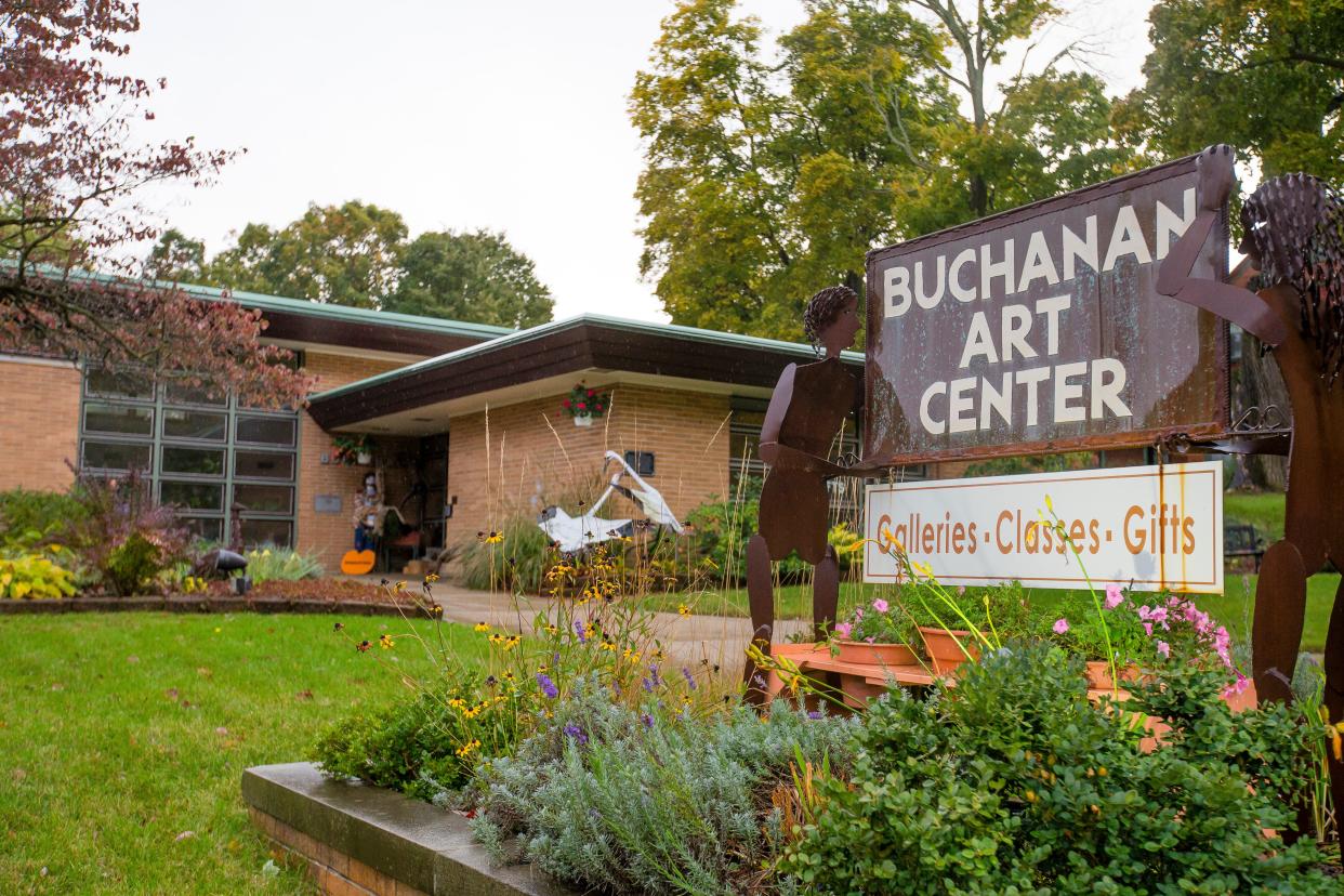 Formerly known as the Buchanan Art Center, the Roti Roti Art Center of Buchanan is located at 117 W. Front St., Buchanan.