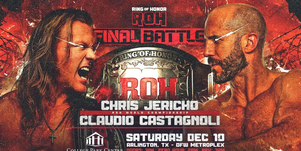 Ring of Honor Final Battle — match card, date, start time and how to watch
