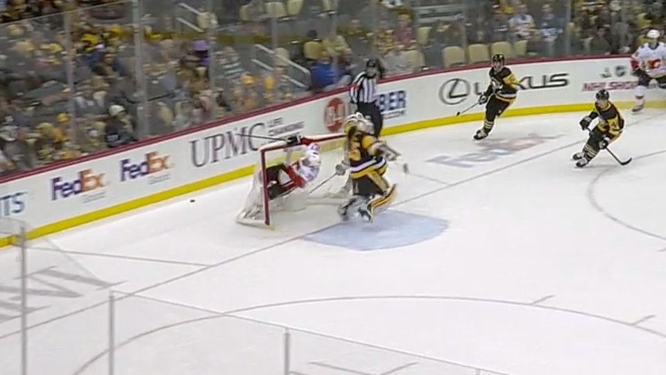 Milan Lucic found the back of the net. (NHL Live)