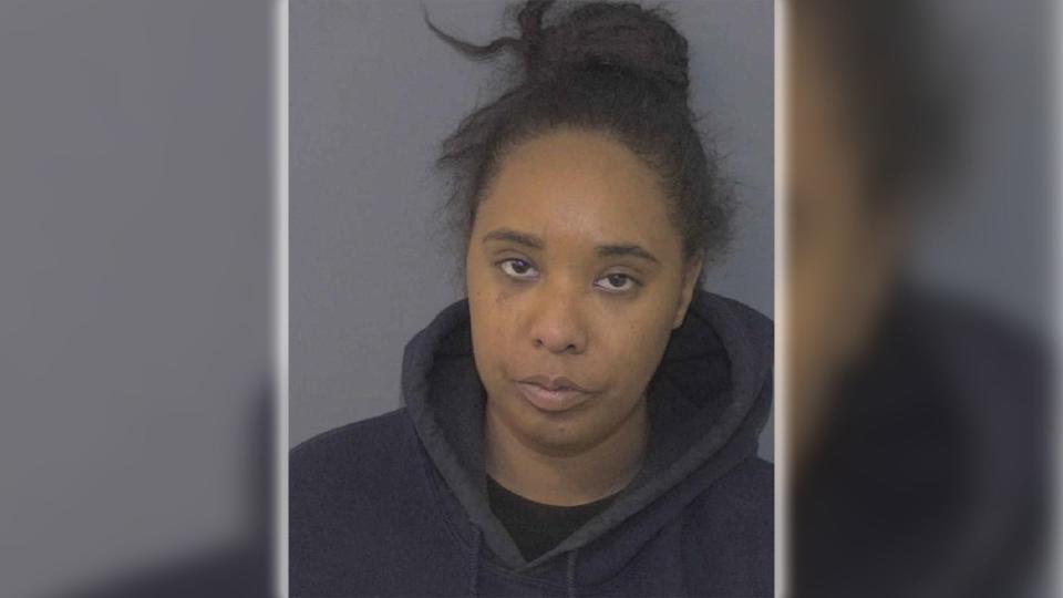 A woman has been arrested after intentionally hitting and injuring probation officers late Wednesday night, according to the Monroe Police Department.