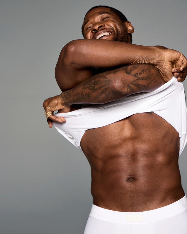 Usher Fronts Skims Men's Underwear Campaign, Debuts Skims' Limited-edition  'Coming Home' Alternative Album Cover and Bonus Track