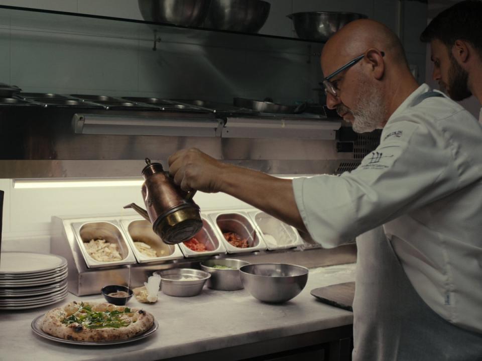 Chef Franco Pepe has elevated pizza-making to new levels (Netflix)