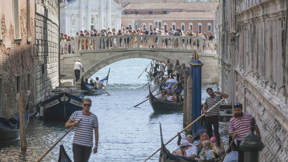 On busy days, visitors can outnumber residents by five to one. - Stefano Mazzola/Getty Images