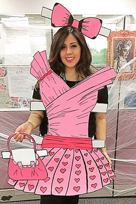 Paper Doll Halloween Costume