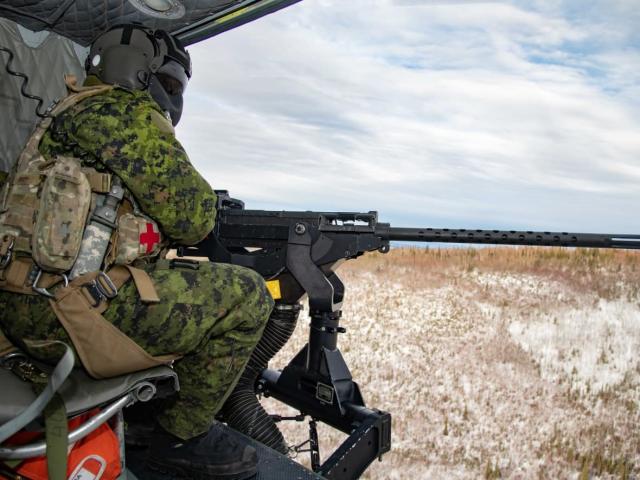 door gunner canadian forces