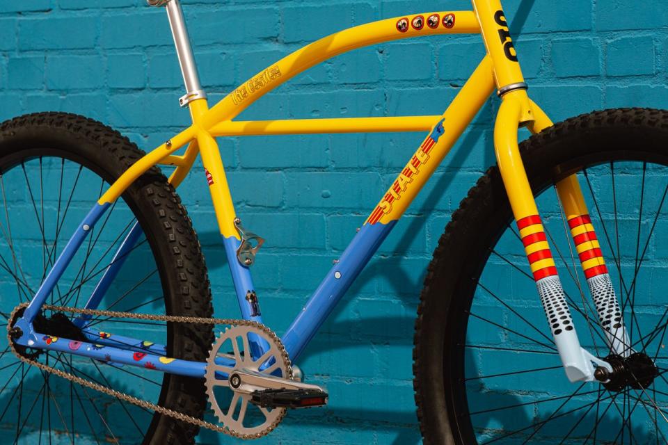 beatles yellow submarine bike