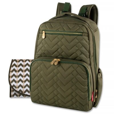 Morgan Quilted Diaper Backpack