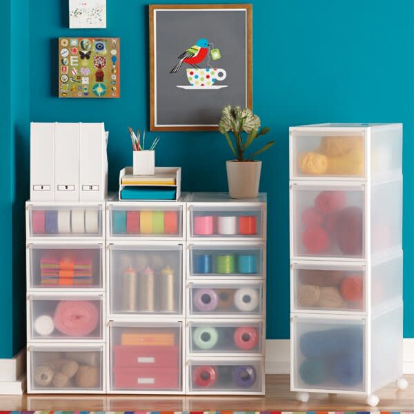 The Container Store Like-it Clear Stackable Drawers