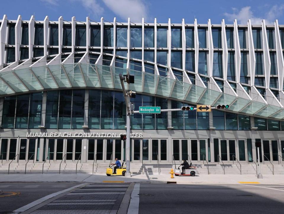 The U.S. Army Corps of Engineers will convert the newly renovated Miami Beach Convention Center into a field hospital, a measure taken in case local hospitals are overwhelmed by coronavirus cases.