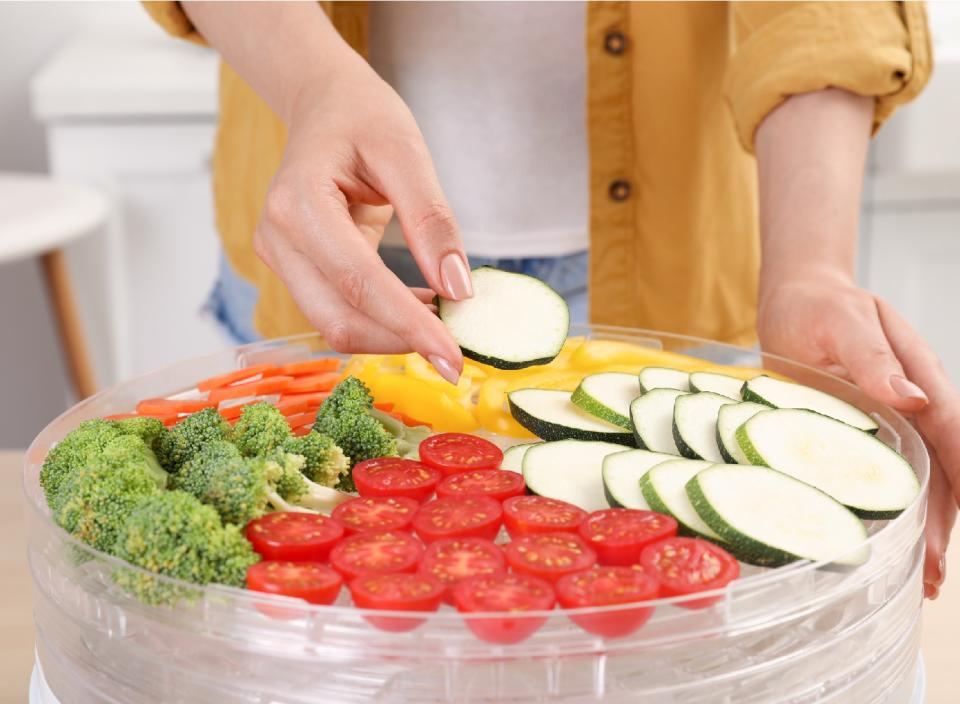 Healthy snacking just got easier with this 5-tray food dehydrator