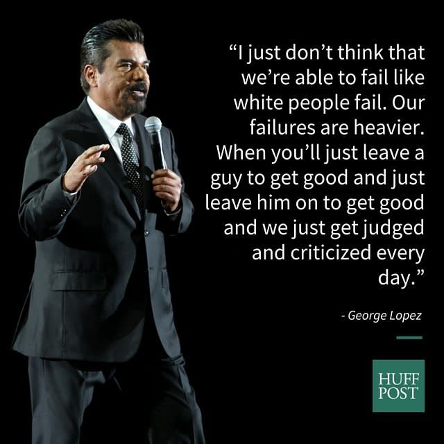 Comedian George Lopez stopped by <a href="http://live.huffingtonpost.com/r/segment/george-lopez-spare-parts/54872a9b2b8c2a806400009d">HuffPost Live</a> this year, and spoke briefly about the abrupt 2009 cancellation of his TBS late night show &ldquo;Lopez Tonight.&rdquo; Lopez's show was cancelled after a two-year run. The star&nbsp;noted Latinos and Blacks <a href="http://www.huffingtonpost.com/2015/01/15/george-lopez-late-night_n_6482402.html">have&nbsp;a more difficult time staying on the air</a>, compared to their white counterparts.