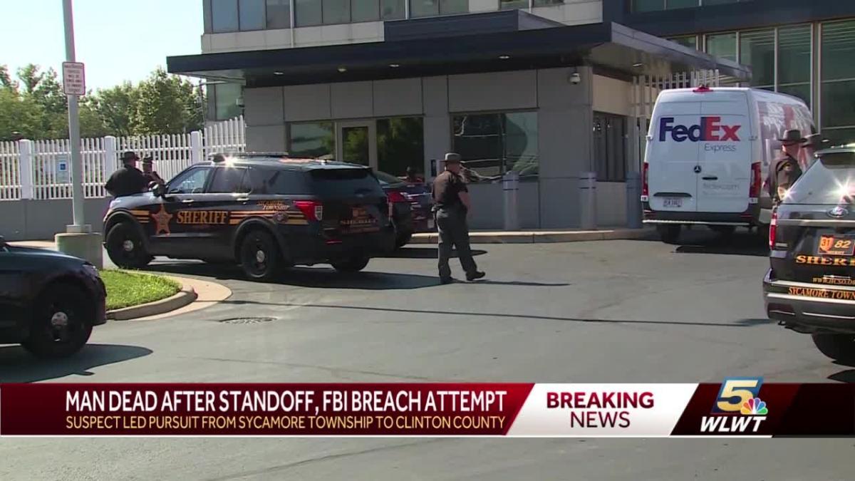 Armed Suspect Who Tried To Breach Cincinnati Fbi Building Dead After Standoff Police Say