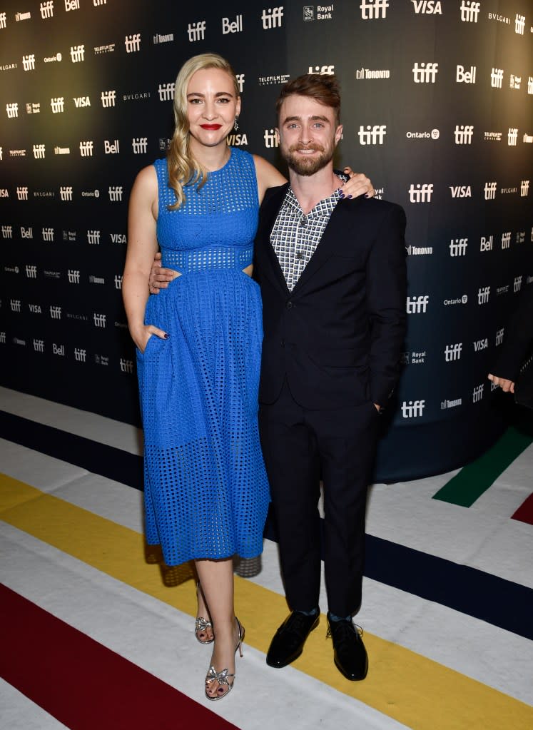 Daniel Radcliffe is now a dad, with girlfriend Erin Darke. Evan Agostini/Invision/AP