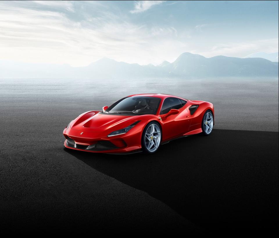 <p>When you think of Ferrari, you're as likely to imagine a mid-engined supercar as one with its engine in its nose—even though Maranello currently sells only one vehicle with a mid-mounted engine, the <a href="https://www.caranddriver.com/ferrari/f8-tributo" rel="nofollow noopener" target="_blank" data-ylk="slk:F8 Tributo;elm:context_link;itc:0;sec:content-canvas" class="link ">F8 Tributo</a>. The Portofino, GTC4Lusso, and 812 Superfast all hold their engines up front. Ferrari's mid-engine rides are easy to conjure because they're usually the highest performers; think back to the iconic F40, the Enzo, and more recently, the LaFerrari. The F8 Tributo certainly strives for such performance, adopting the 710-hp twin-turbo V-8 from its 488GTB predecessor's track-focused Pista variant, along with decidedly prettier bodywork, even if that last bit doesn't do anything specific to enhance performance. Look for a topless F8 Tributo Spider to join the lineup in the near future.</p>