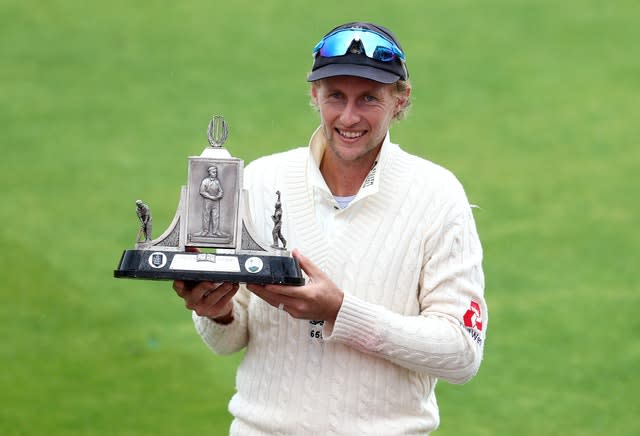Joe Root is hoping for another series win after lifting the Wisden Trophy in July.