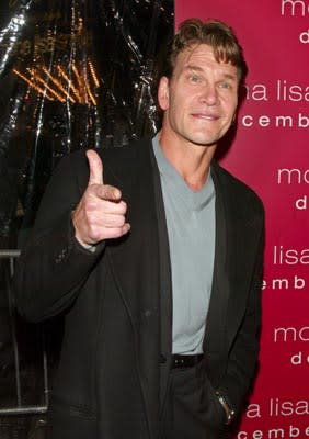 Patrick Swayze at the New York premiere of Revolution's Mona Lisa Smile