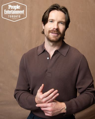 <p>Ben Trivett/Shutterstock</p> Joe Dempsie (Addition) photographed in the PEOPLE, EW and Shutterstock Toronto International Film Festival 2024 Portrait Studio on September 8, 2024 in Toronto, Ontario, Canada.