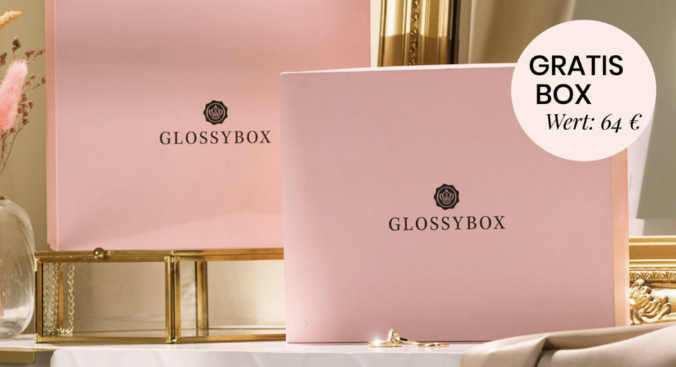 GlossyboxBei Glossybox gibt es aktuell zwei Boxen zum Preis von einer. (Bild: Glossybox)