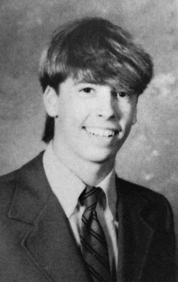 Dave Grohl, Junior Year Portrait, 1986