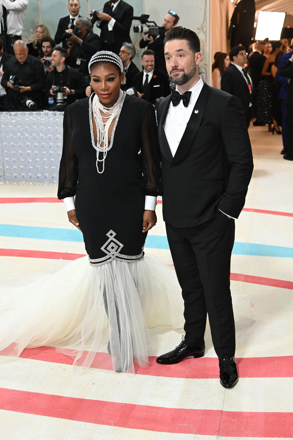 Serena Williams and Alexis Ohanian The 2023 Met Gala