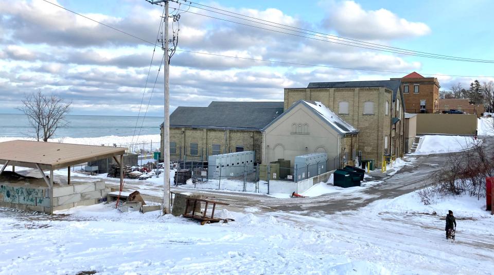 The Sheboygan Water Utility complex as seen, Friday, January 28, 2021, in Sheboygan, Wis.