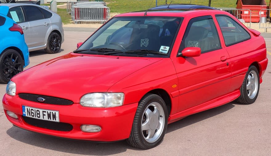 Ford Escort 1995, uno de los más modernos.