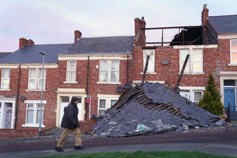 Storm Malik hit the UK in late January (Owen Humphreys/PA) (PA Wire)