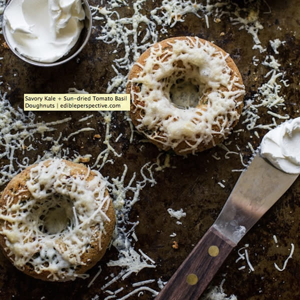 Con panceta y más recetas de donas saladas