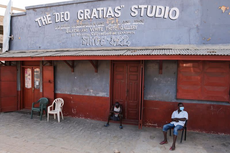 Century-old family photo studio preserves Ghana's history in black and white