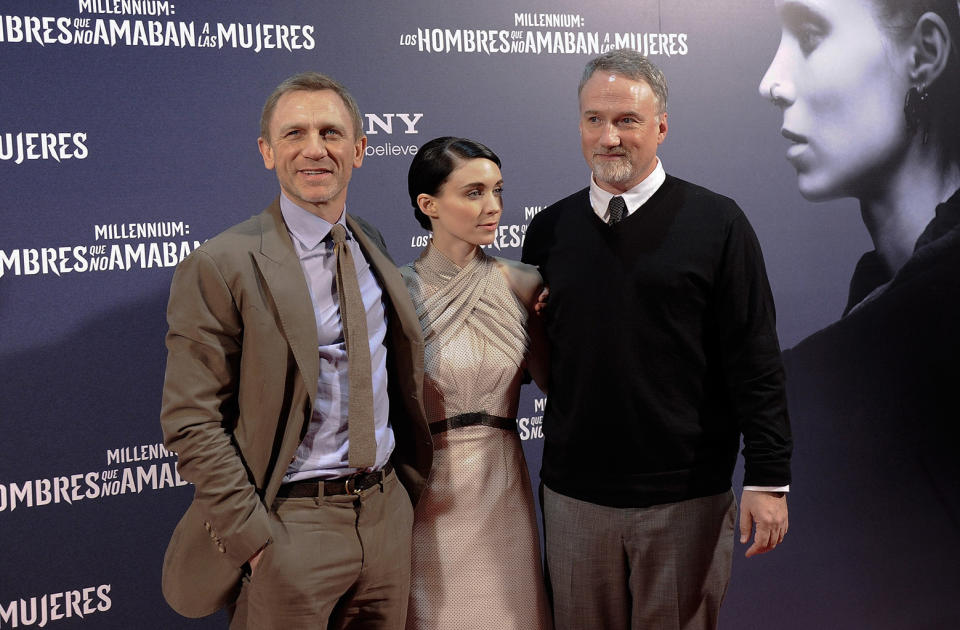 The Girl with the Dragon Tattoo 2012 Madrid Premiere